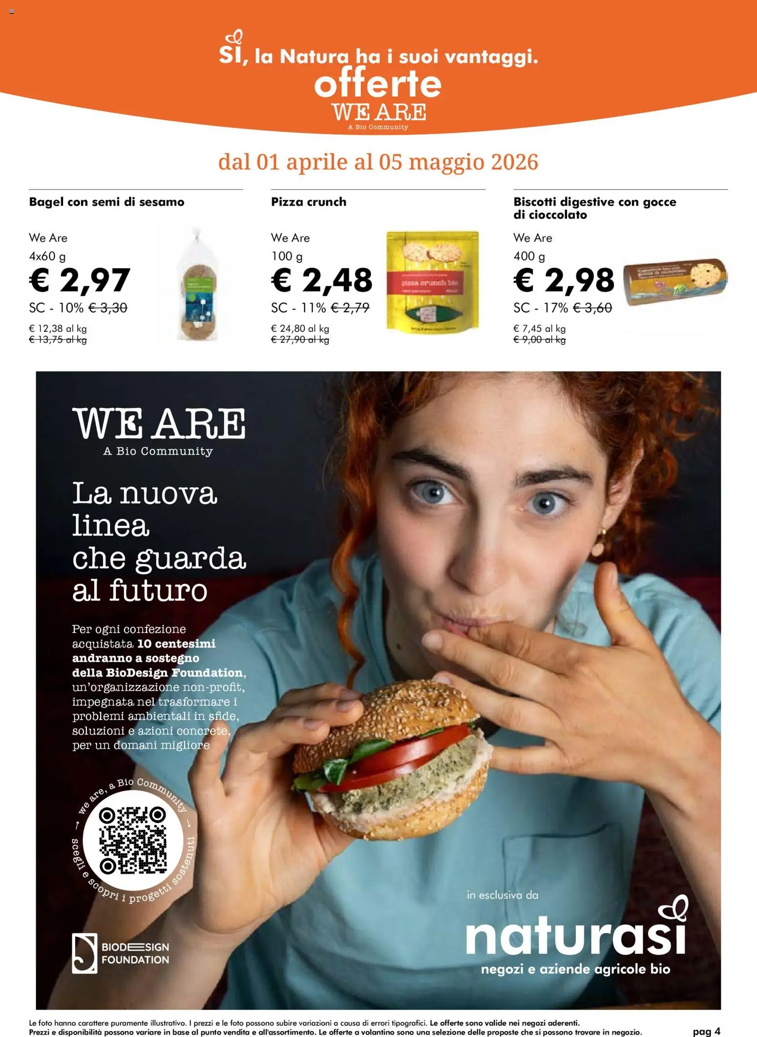 Volantino Natura Sì del 01.04.2026 | Pagina: 4