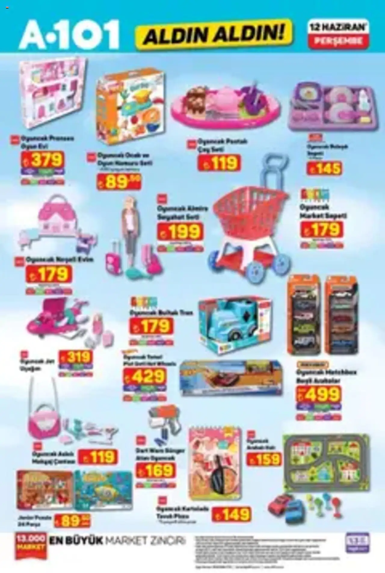 A101 Katalog Aldın Aldın - 12.06.2025 tarihinden itibaren geçerlidir | Sayfa: 8 | Ürünler: Makyaj, Oyun hamuru, Oyun, Ocak