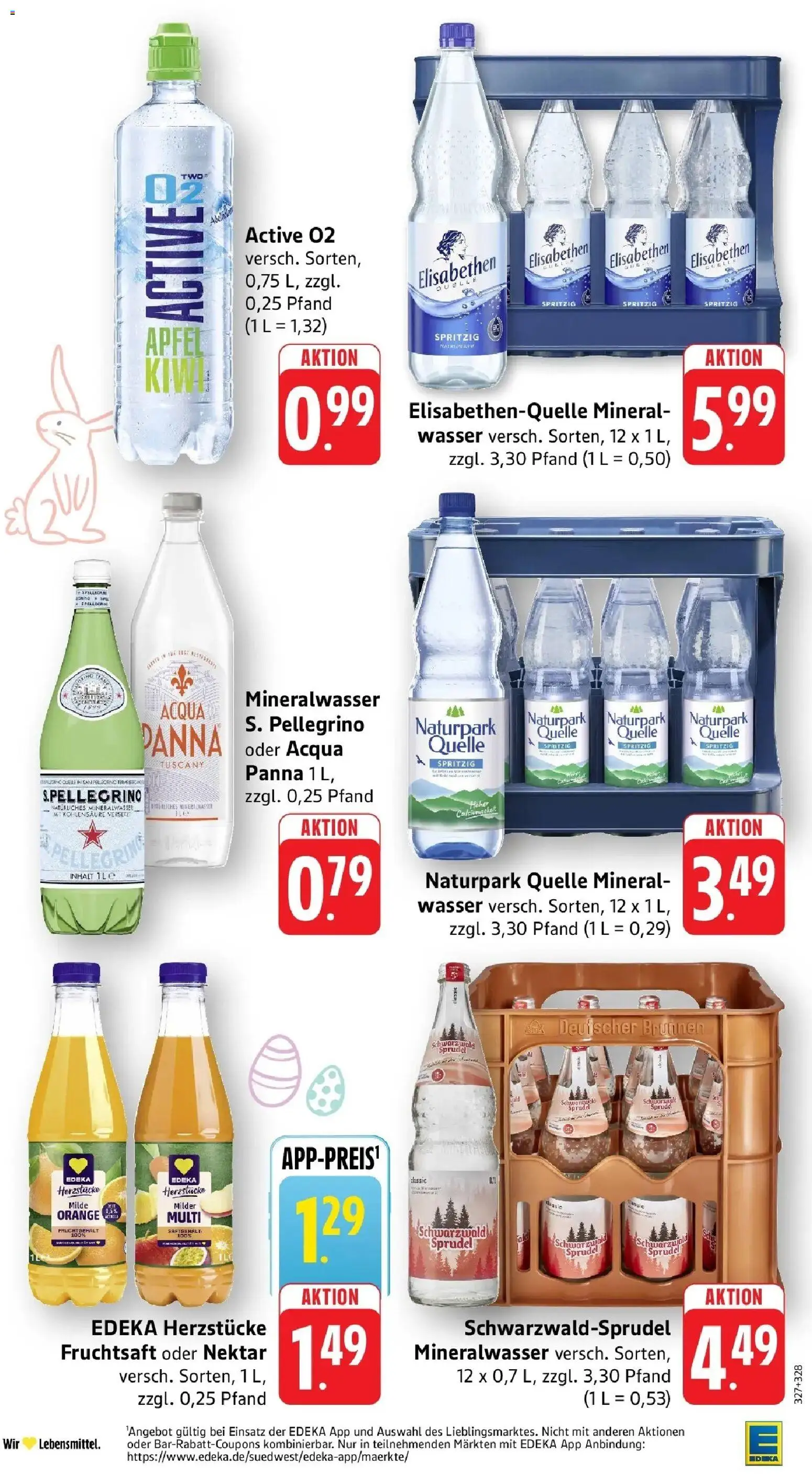 Edeka prospekt Bad Camberg	 – gültig ab 23.03.2026 | Seite: 33 | Produkte: Äpfel, Mineralwasser, Wasser, Fruchtsaft