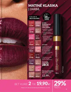 AVON leidinys galioja nuo 01.03.2026 | Puslapis: 45 | Prekių: Makiažas
