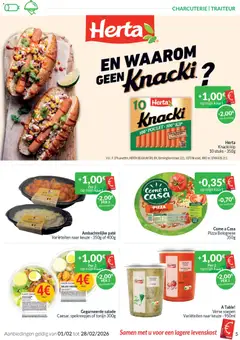 Intermarché - De februariaanbiedingen met de Intermarché-kaart - Voorbeeld van een folder van Intermarché, geldig van 01.02.2026 | Pagina: 5 | Producten: Pizza, Salade, Tonijn, Kaart