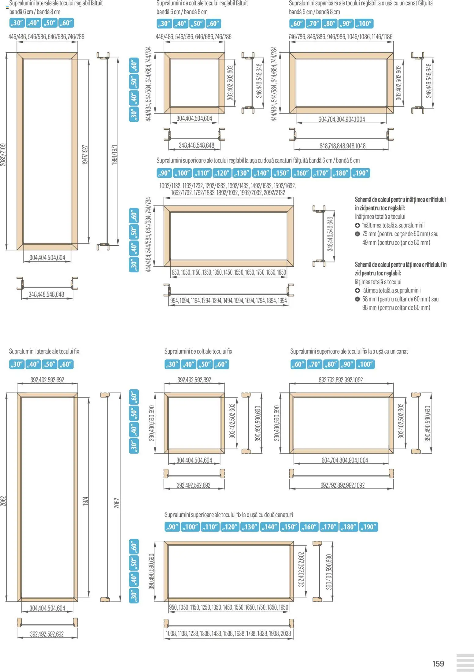 Noul catalog Proges – valabil de la 23.08.2024 | Pagină: 159 | Produse: Colțar, Ușă
