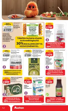 Auchan Akciós újság - amely érvényes a következő dátumtól: 02.01.2026 | Oldal: 12