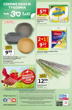 Pogląd oferty "Auchan gazetka" - ważna od 31.03.2026 | Strona: 8 | Produkty: Rolki, Vileda