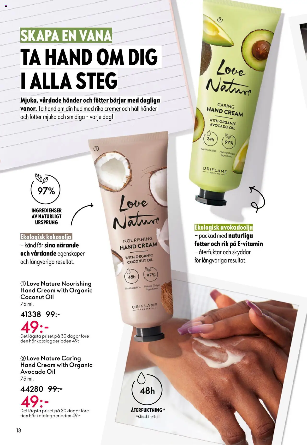 Oriflame reklamblad aktuell från 08.10.2025 | Sida: 18 | Produkter: Avocado, Häll