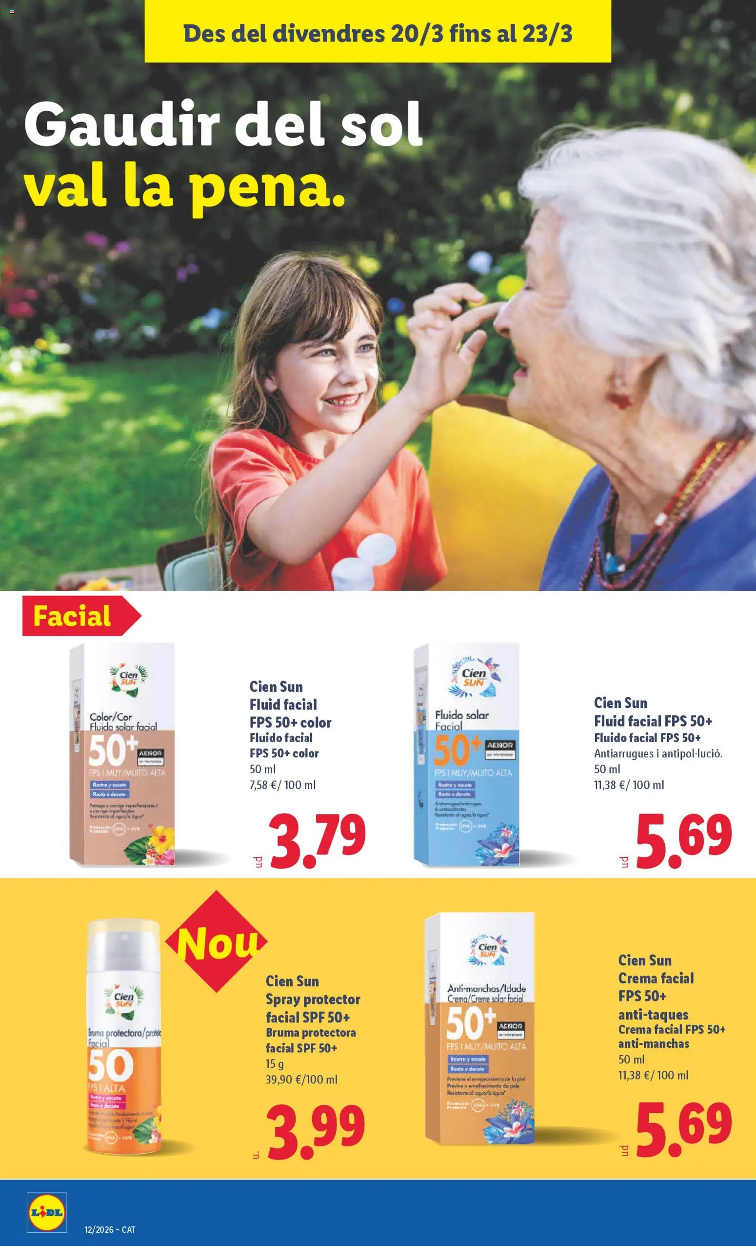 Lidl folleto │ válido desde el 16.03.2026 | Página: 34 | Productos: Crema facial, Crema