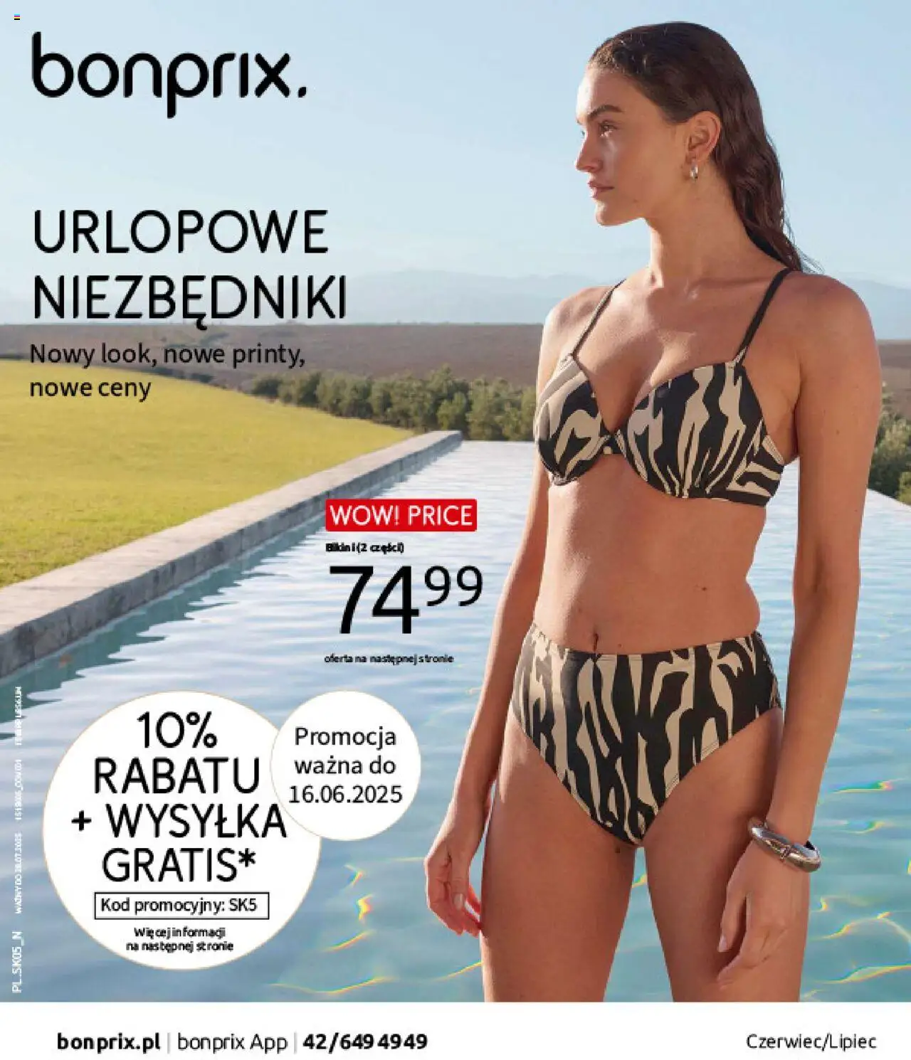 BonPrix Katalog - Urlopowe Niezbędniki od 16.06.2025 | Strona: 1