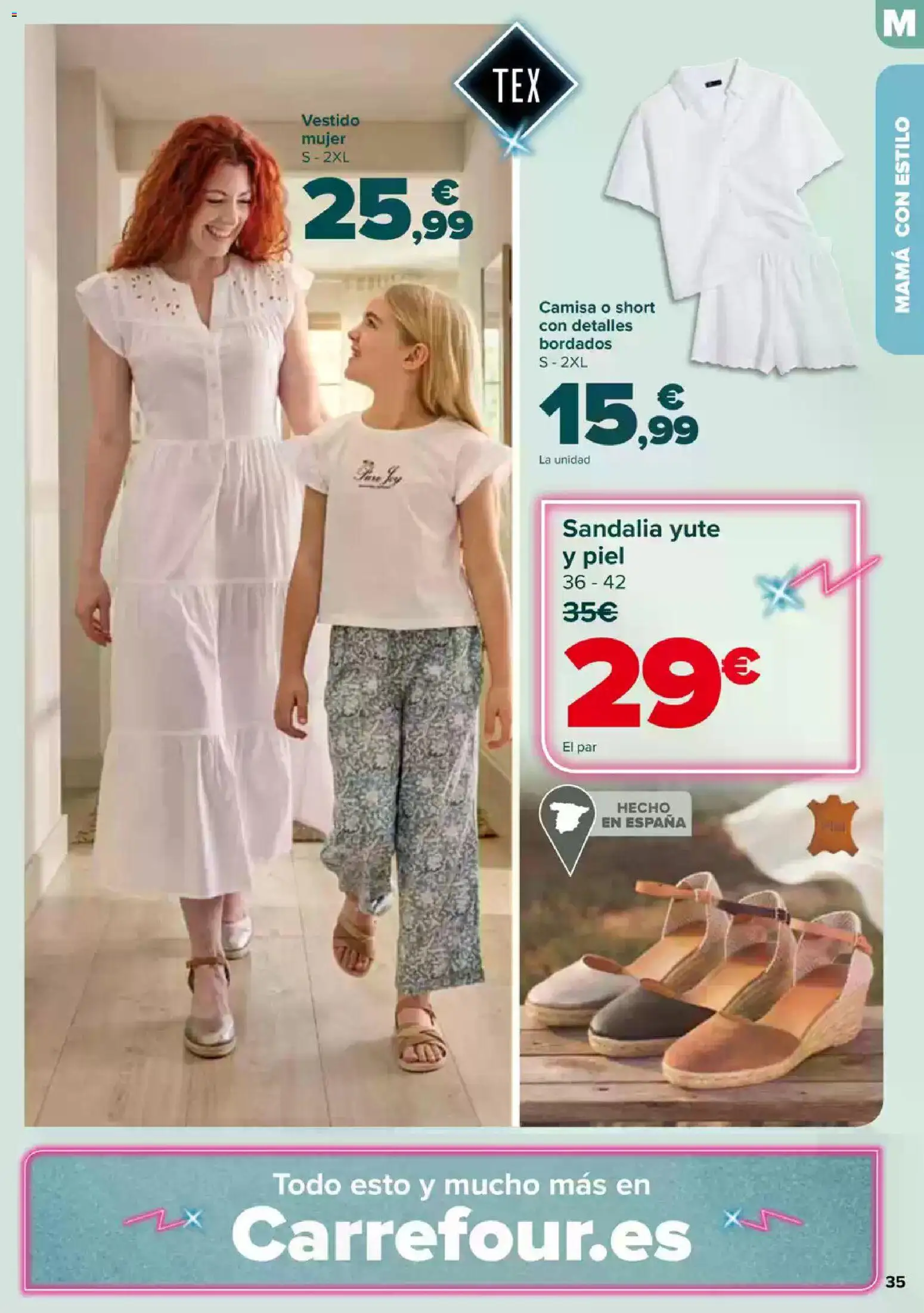 Carrefour Dia de la Madre │ válido desde el 23.04.2026 | Página: 35 | Productos: Camisa