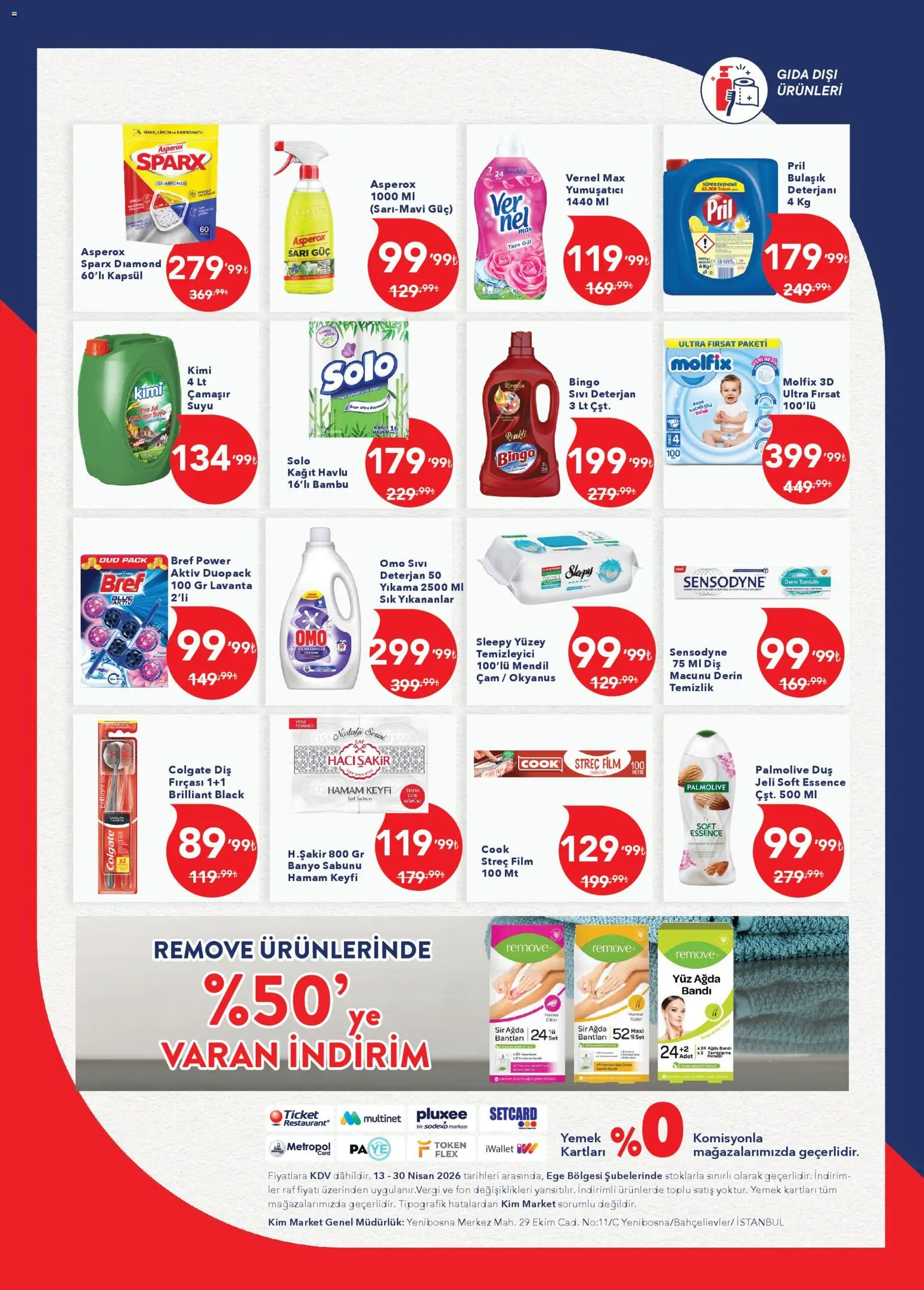 Kim Market Katalog - Ege Insert - 13.04.2026 tarihinden itibaren geçerlidir | Sayfa: 6