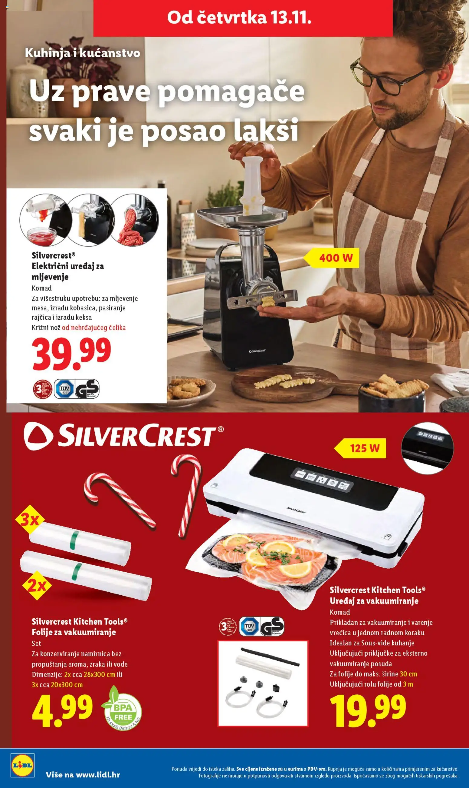 Lidl katalog | vrijedi od 13.11.2025 | Stranica: 16 | Proizvodi: Nož, Rajčica, Kuhinja