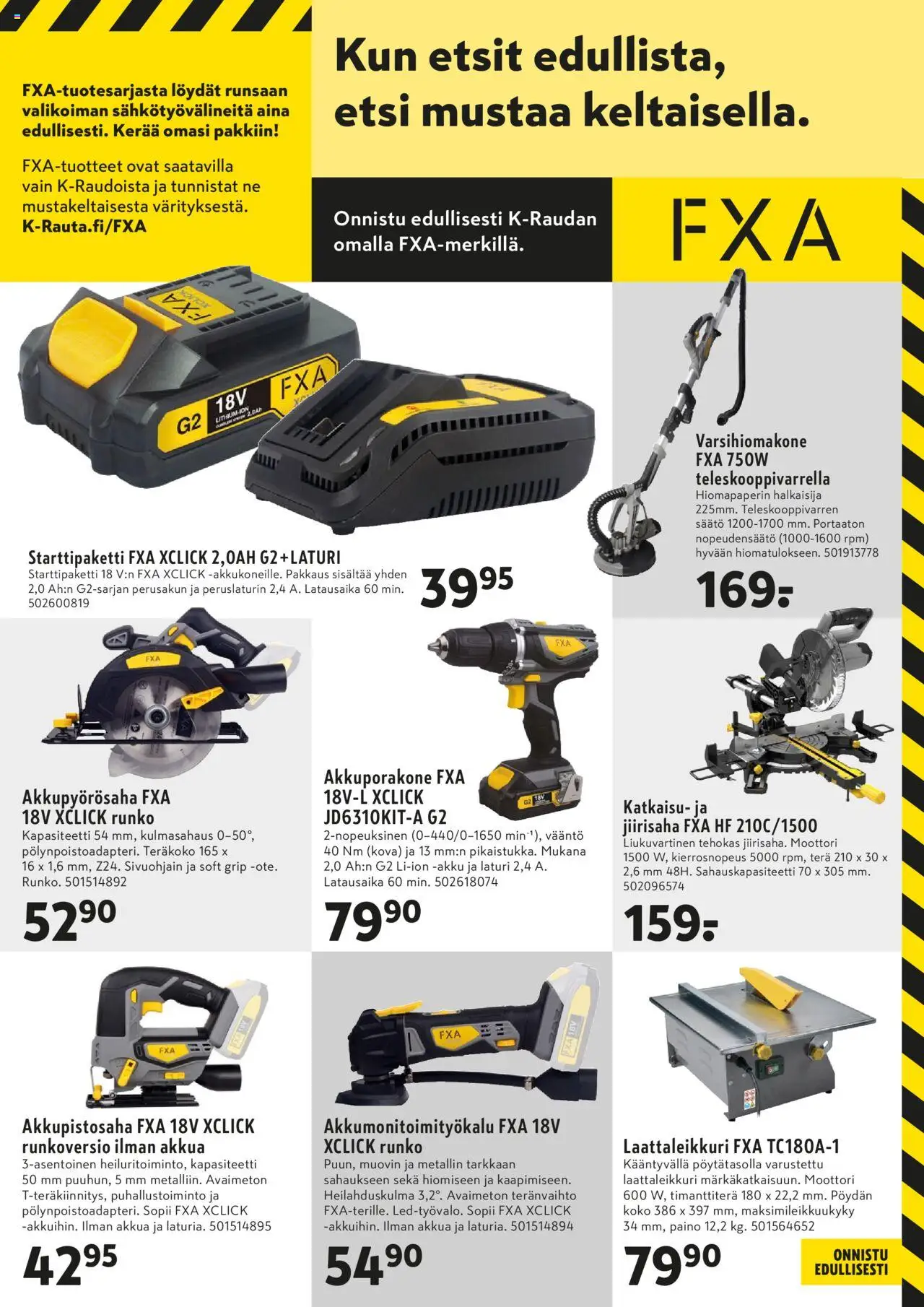 K-Rauta tarjoukset - Remppa-lehteä – voimassa 01.09.2025 alkaen | Sivu: 76 | Tuotteet: Akku, Laturi