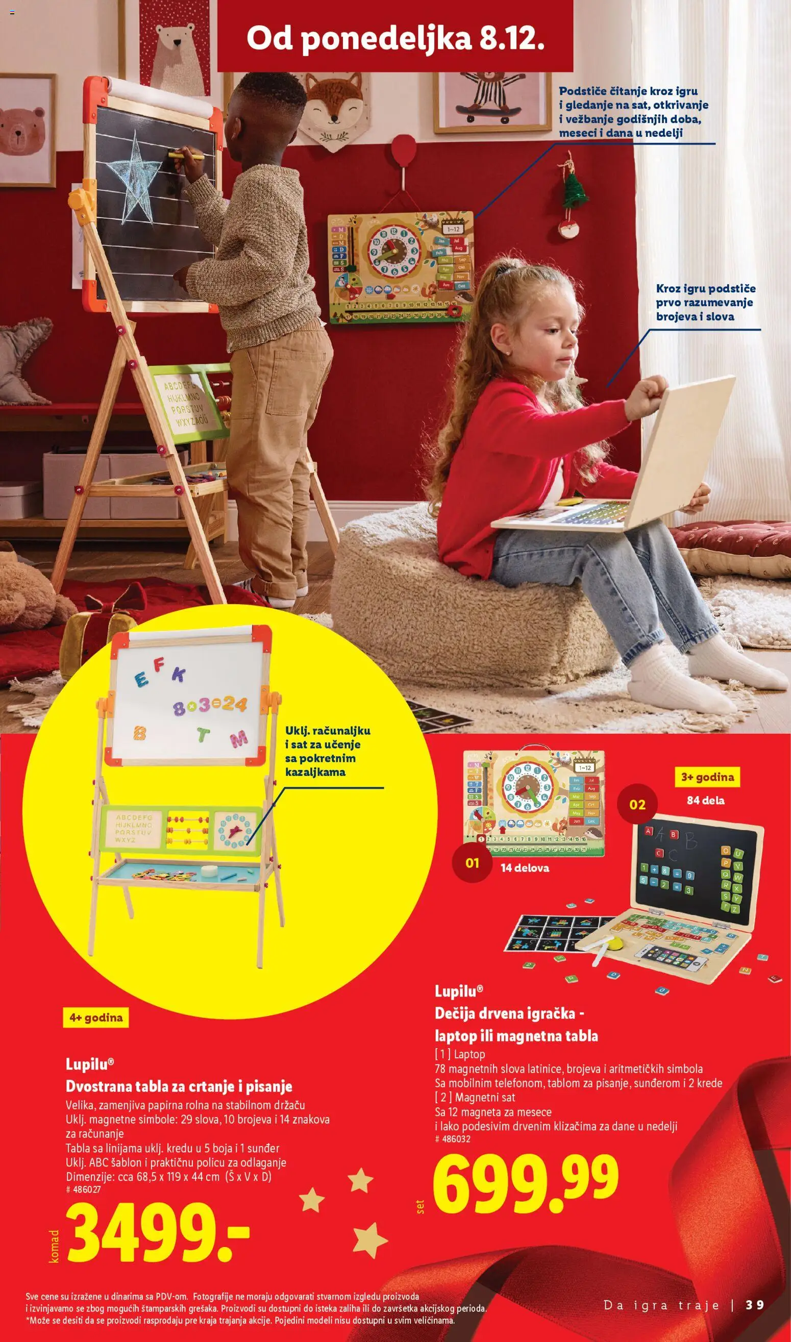 Lidl katalog - važi od 24.11.2025 | Strana: 39 | Proizvode: Laptop