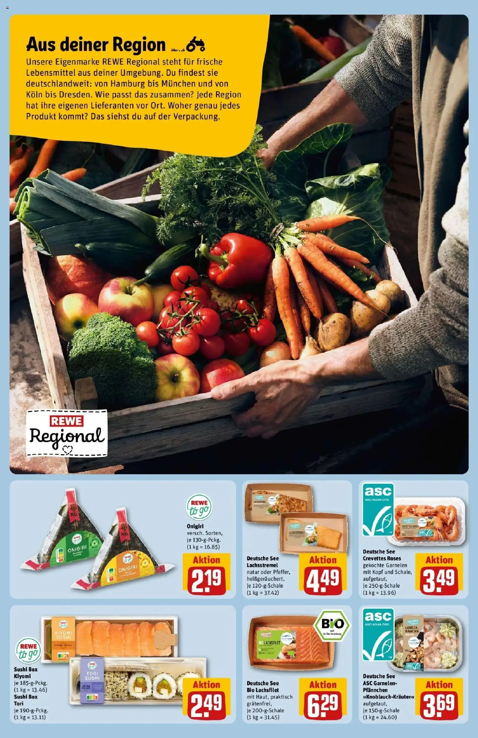 Rewe prospekt Bad Zwischenahn	 – gültig ab 22.02.2026 | Seite: 14 | Produkte: Box, Garnelen