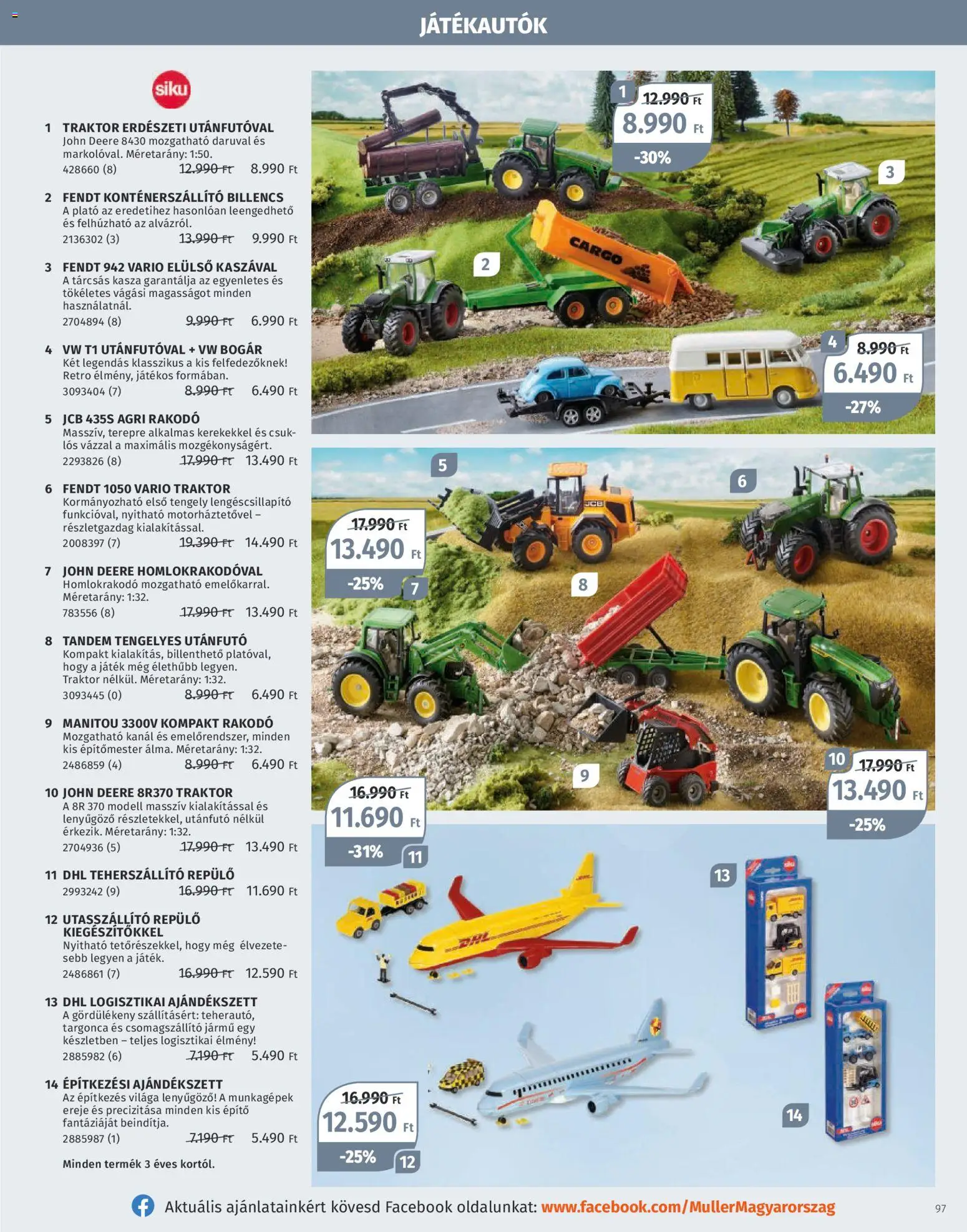 Müller akciós ujság - amely érvényes a következő dátumtól: 27.10.2025 | Oldal: 97 | Termékek: Játék, Utánfutó