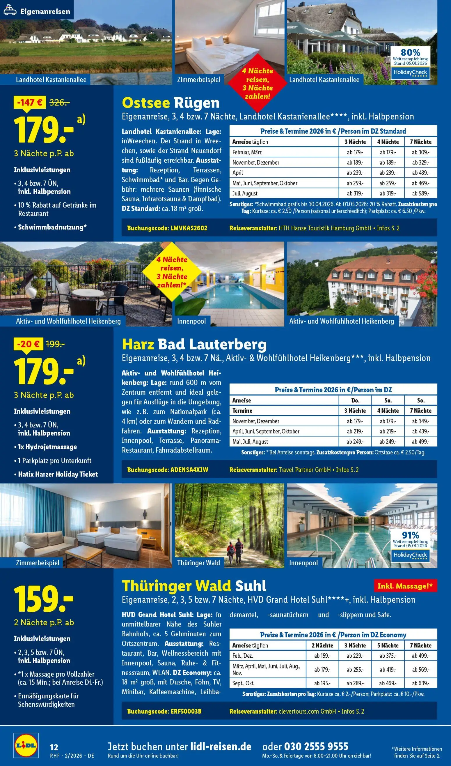Lidl Reisen Prospekt 	 – gültig ab 31.01.2026 | Seite: 12 | Produkte: Bad, Uhr