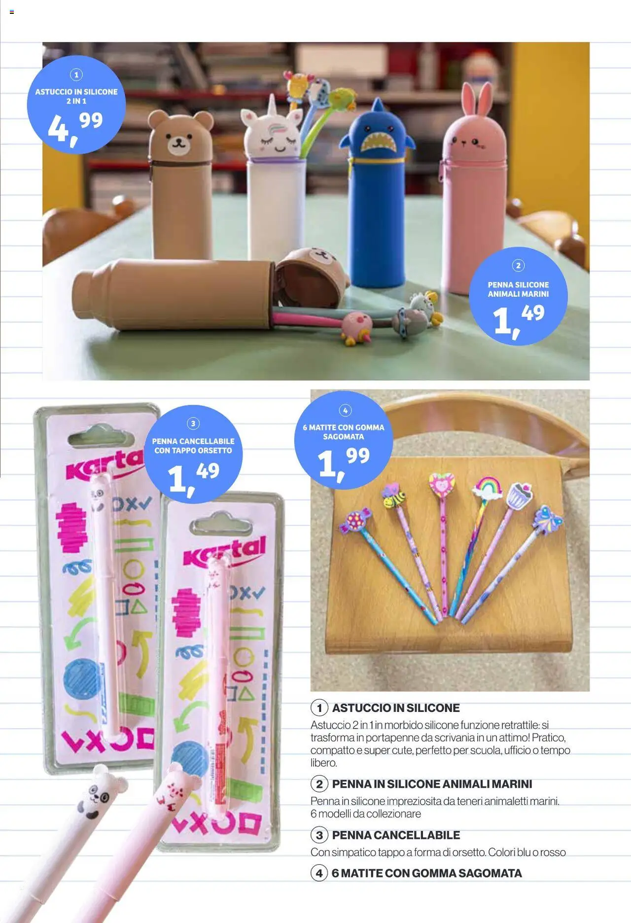 Volantino IN's del 25.08.2025 | Pagina: 13 | Prodotti: Astuccio, Silicone, Scrivania