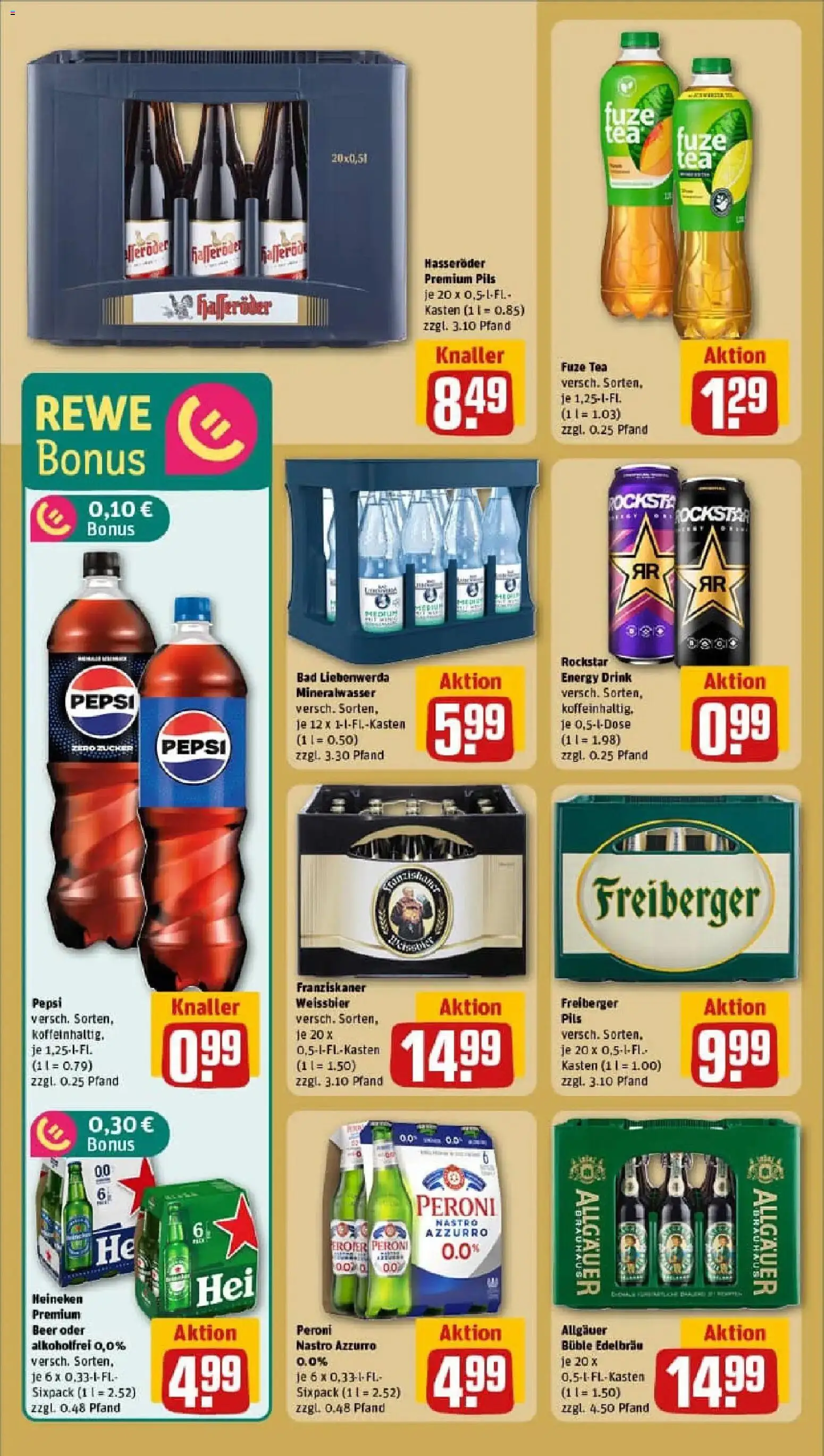 Rewe prospekt Dresden	 – gültig ab 18.01.2026 | Seite: 24 | Produkte: Franziskaner, Energy, Heineken, Pepsi