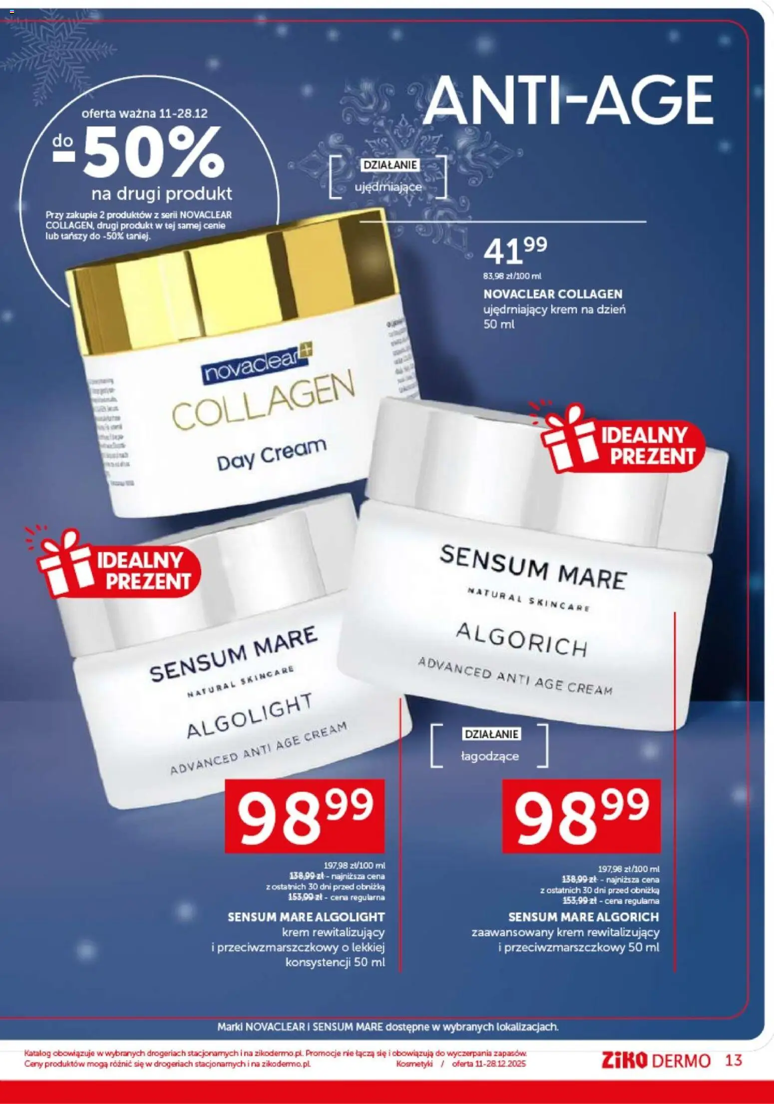 Ziko Gazetka od 11.12.2025 | Strona: 13 | Produkty: Kosmetyki, Krem
