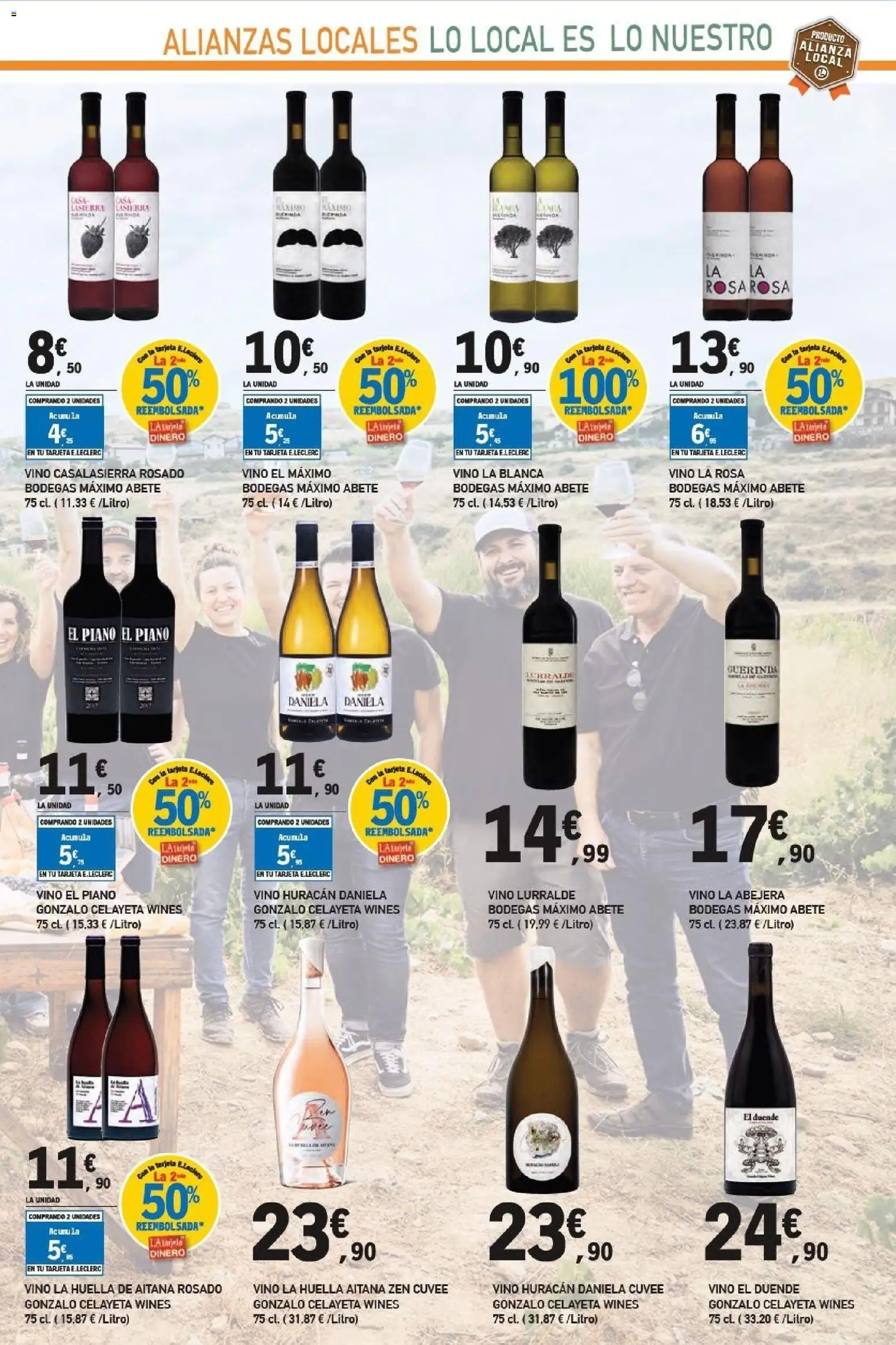 E.Leclerc - Alianz Locales │ válido desde el 25.02.2026 | Página: 53 | Productos: Vino
