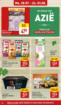 | Pagina: 26 | Producten: Rijst, Fruit, Dadels