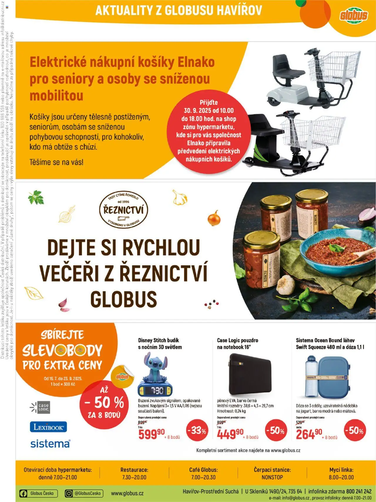 Globus leták - Havířov od 17.09.2025 | Strana: 31 | Produkty: Globus, Pouzdro, Láhev, Stitch