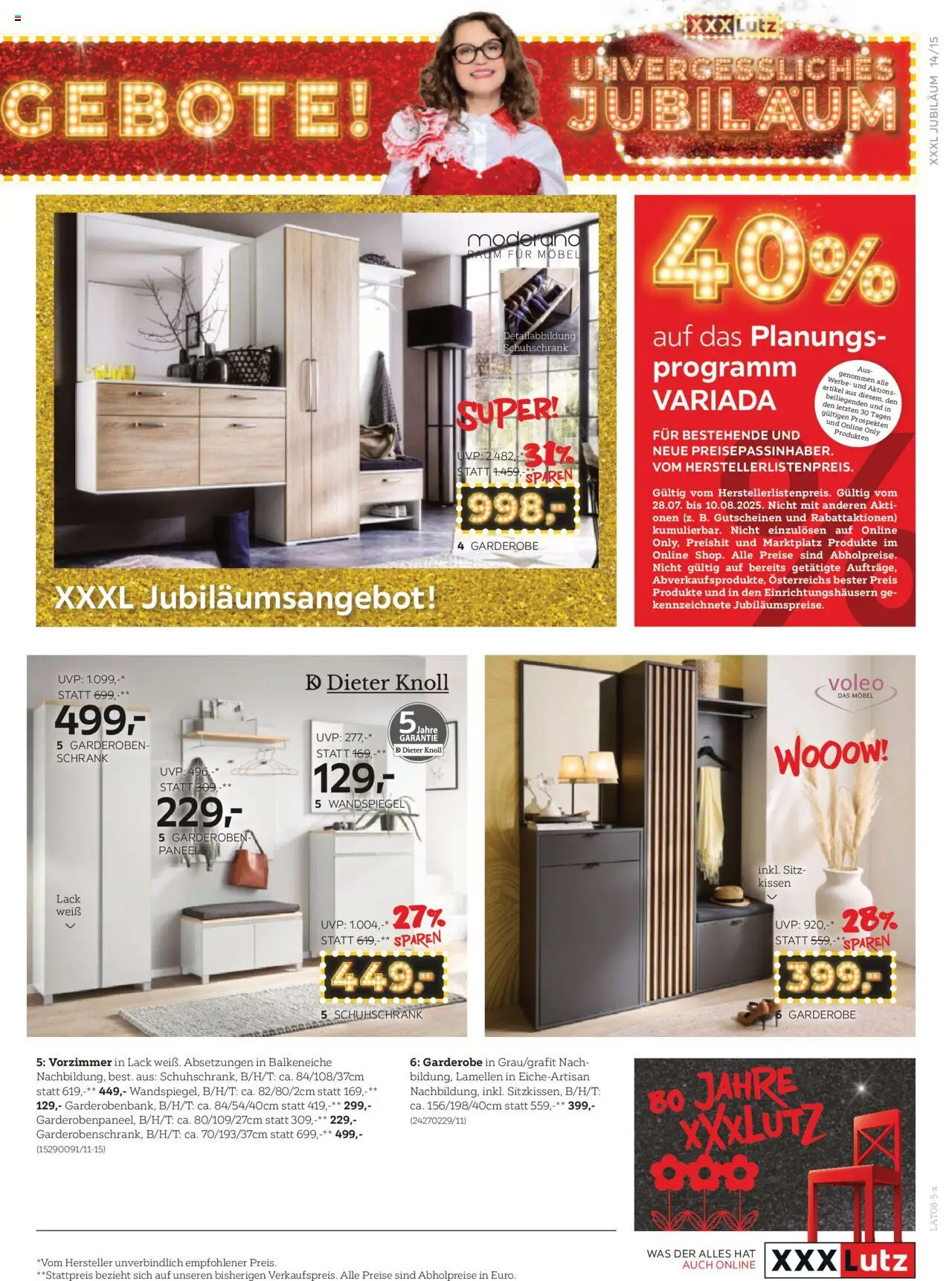 XXXLutz Prospekt aktuell gültig ab 29.07.2025 | Seite: 15 | Produkte: Kissen, Schrank