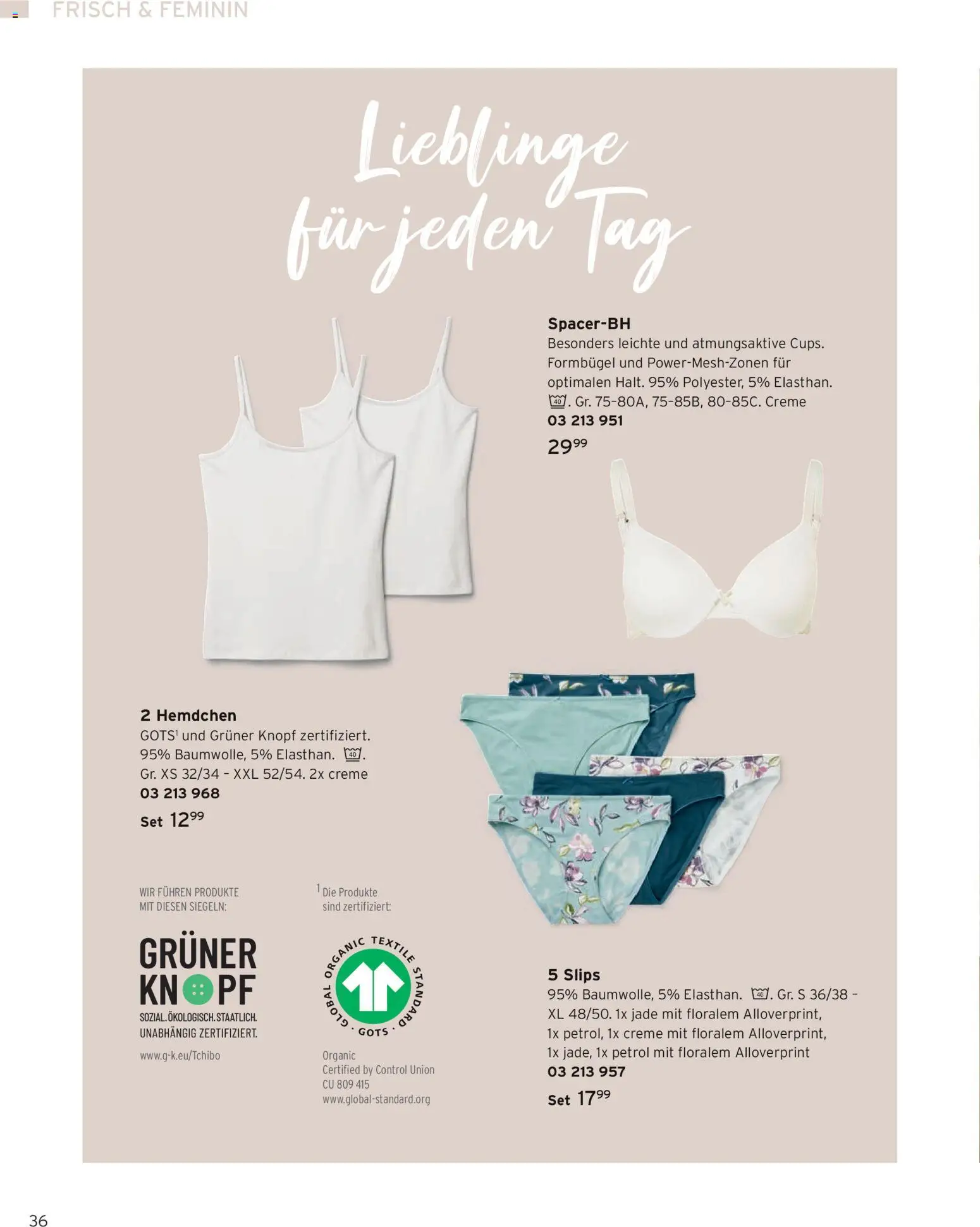 Tchibo Katalog Frühling – gültig ab 24.03.2026 | Seite: 36 | Produkte: Creme