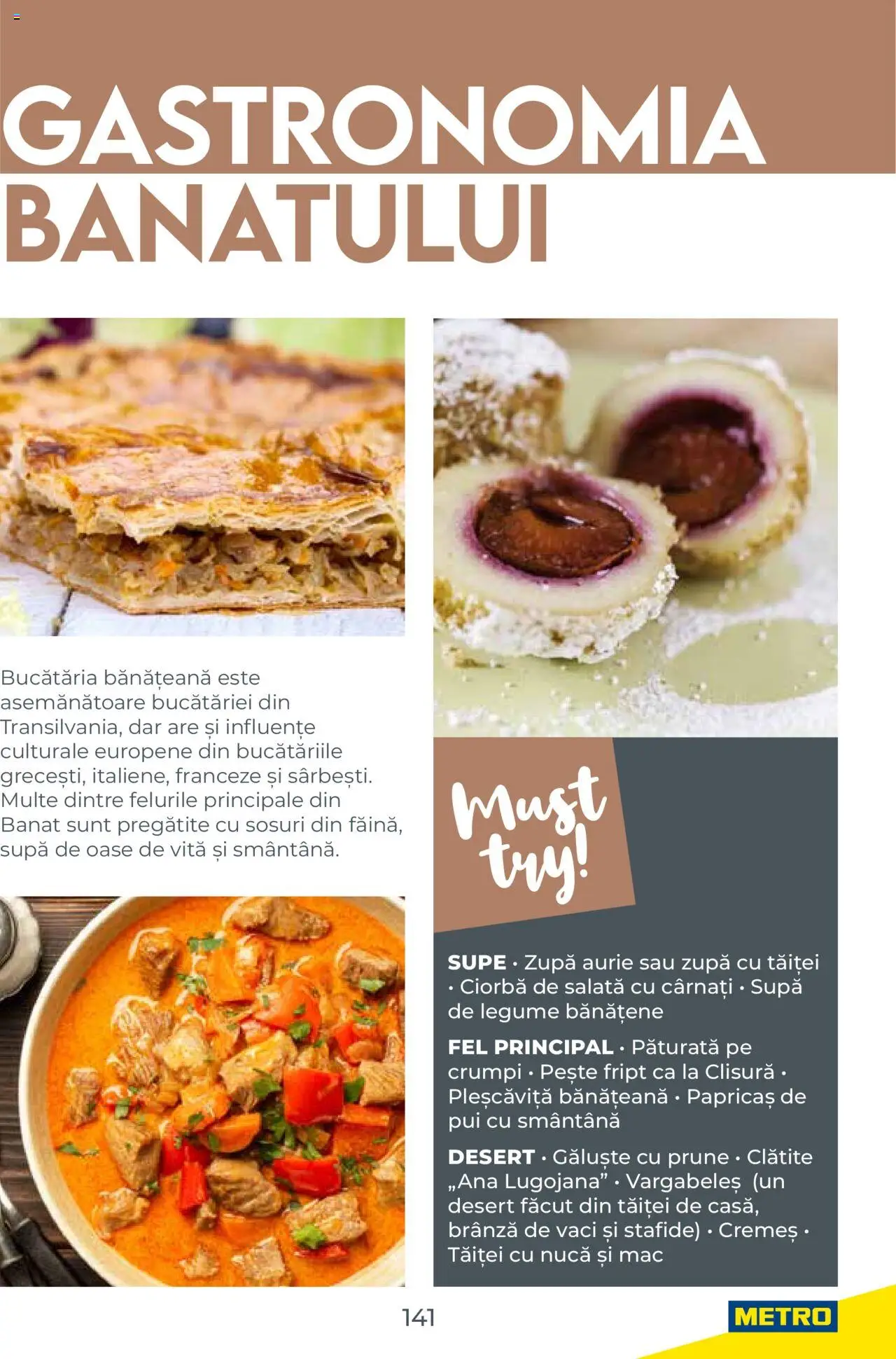 Metro catalog - Ghid de călătorie România – valabil de la 01.08.2025 | Pagină: 141 | Produse: Hacıyatmaz Kedi Oyuncağı, Brânză, Legume, Cârnați