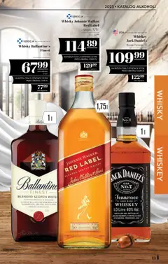 POLOmarket Katalog - Alkoholi od 22.08.2025 | Strona: 13 | Produkty: Jack Daniel's, Red label, Whisky
