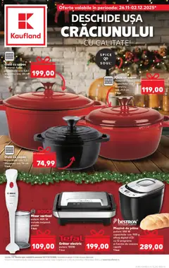 Ofertele Kaufland valabile de la 26.11.2025