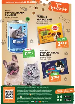 Katalog Studenac - Pregled kataloga iz trgovine Studenac, vrijedi od 12.11.2025 | Stranica: 38 | Proizvodi: Hrana za pse, Govedina, Hrana za mačke