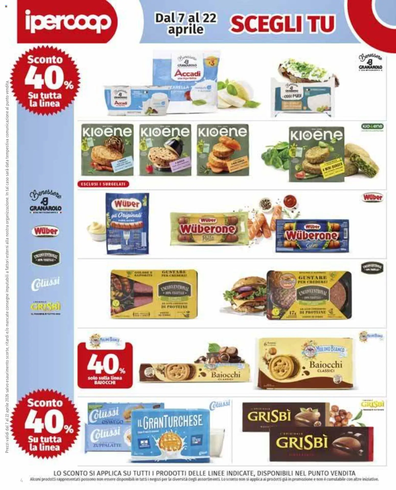 Volantino Ipercoop del 07.04.2026 | Pagina: 4 | Prodotti: Data