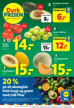 Lidl Tilbudsavis gyldig fra 07.08.2025 | Side: 15 | Produkter: Tomater, Avocado, Honningmelon, Søm