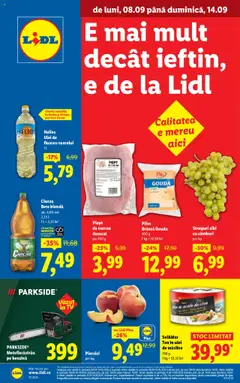 Ofertele Lidl valabile de la 08.09.2025