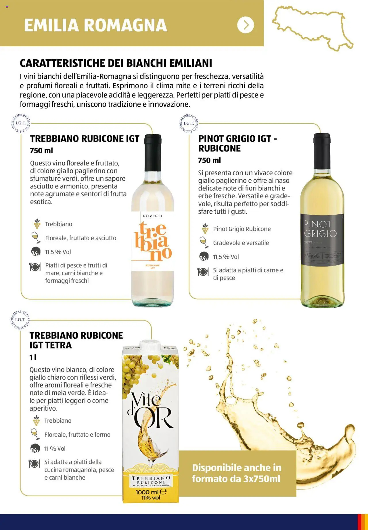 Volantino Aldi del 05.11.2024 | Pagina: 27 | Prodotti: Pesce, Frutta, Vino