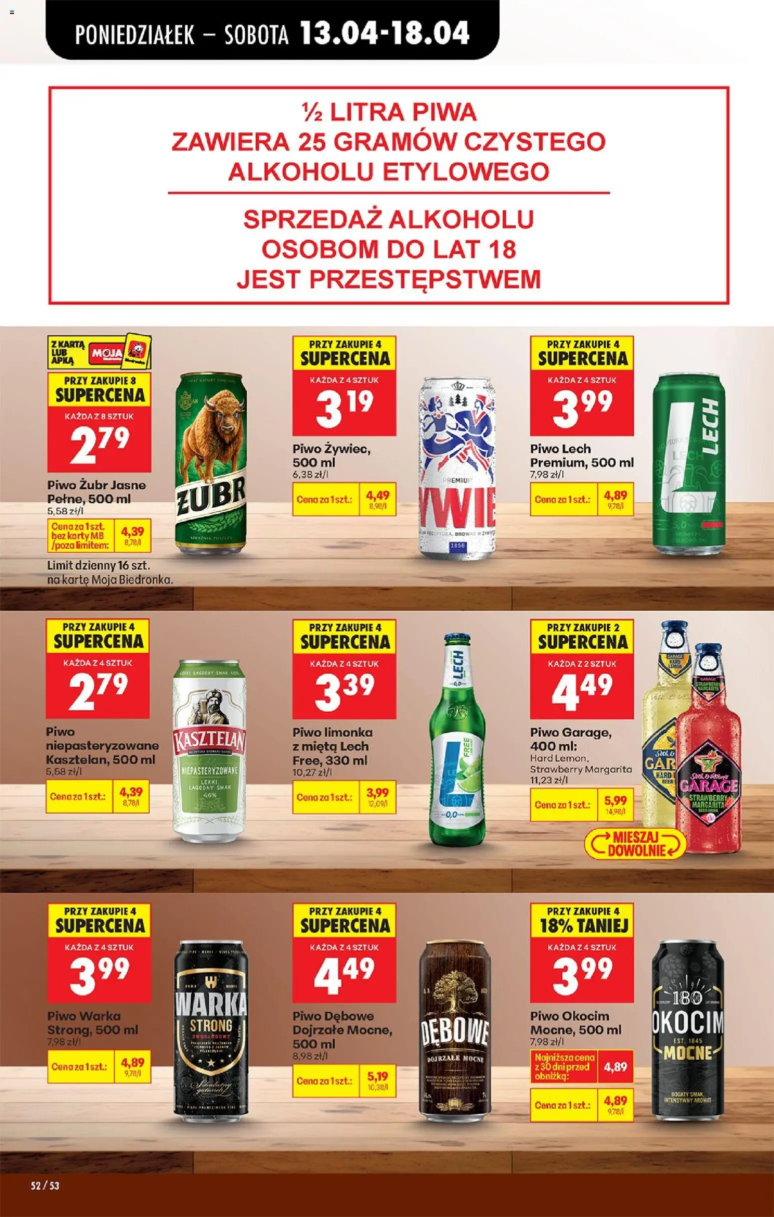 Biedronka gazetka od poniedziałku od 13.04.2026 | Strona: 66