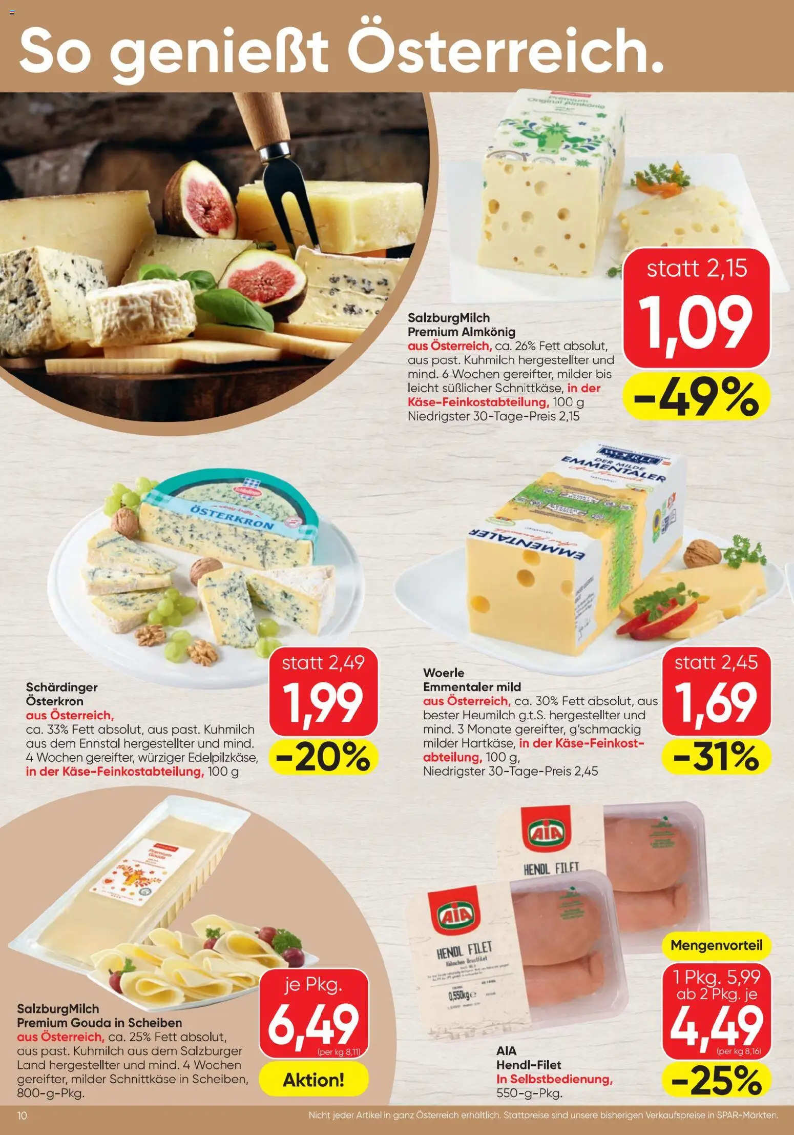 Spar Flugblatt gültig ab 02.01.2026 | Seite: 10