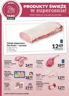 Pogląd oferty "Makro Gazetka - Produkty świeże w supercenie" - ważna od 23.02.2026