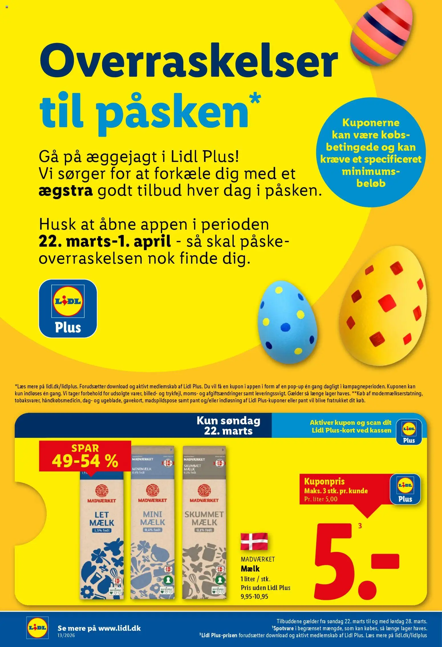 Lidl tilbudsavis – gyldig fra 22.03.2026 | Side: 2 | Produkter: Mælk, Søm