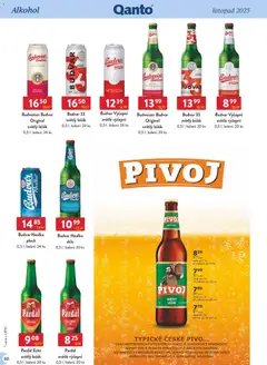 Náhled letáku Astur & Qanto - Leták - Velkoobchod 11/2025 od 01.11.2025 | Strana: 60 | Produkty: Budvar, Pivo, Plech, Budvar 33