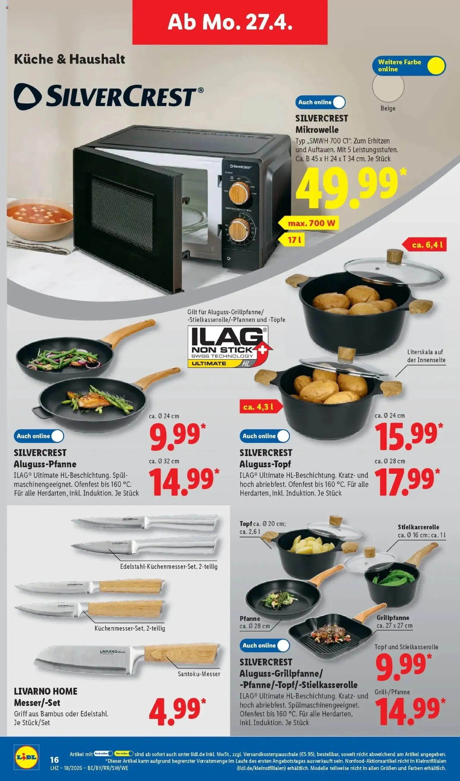Lidl Německo leták od 27.04.2026 💥 Nenechte si ujít TOP nabídky! ⭐ | Česko
