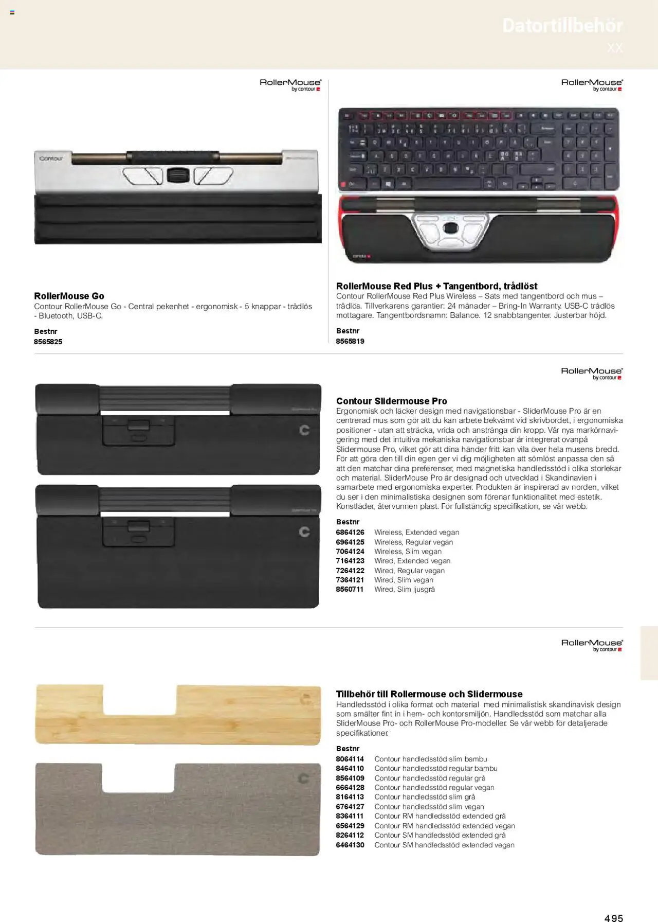 Office Depot reklamblad aktuell från 01.02.2025 | Sida: 497 | Produkter: Mus, Tangentbord