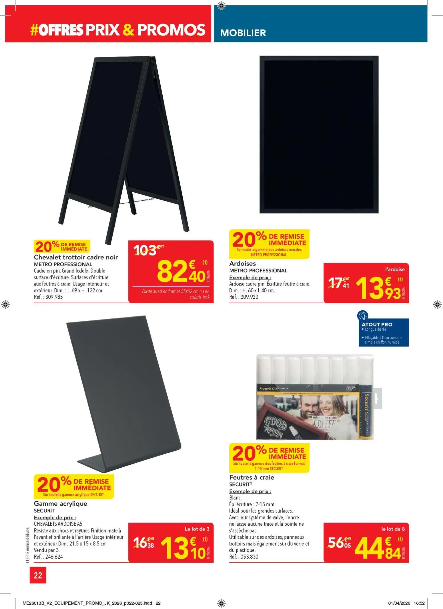 {H1} | Page: 22 | Produits: Chevalets, Chevalet, Mais, Cadre