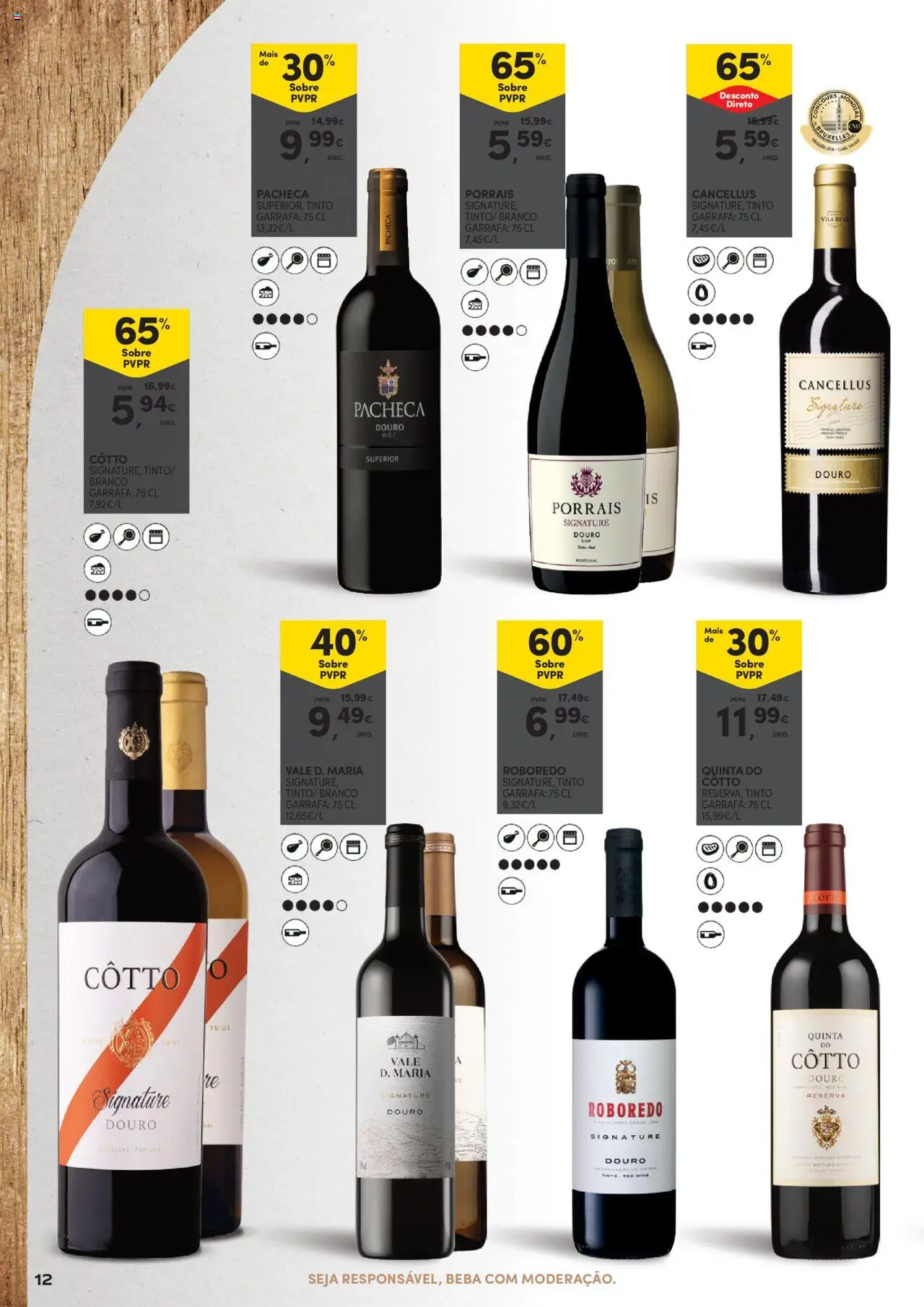 Continente - Vinhos, Enchidos e Queijos: A vida passa a comer com uma boa petiscada │ válido de 23.09.2025 | Página: 12