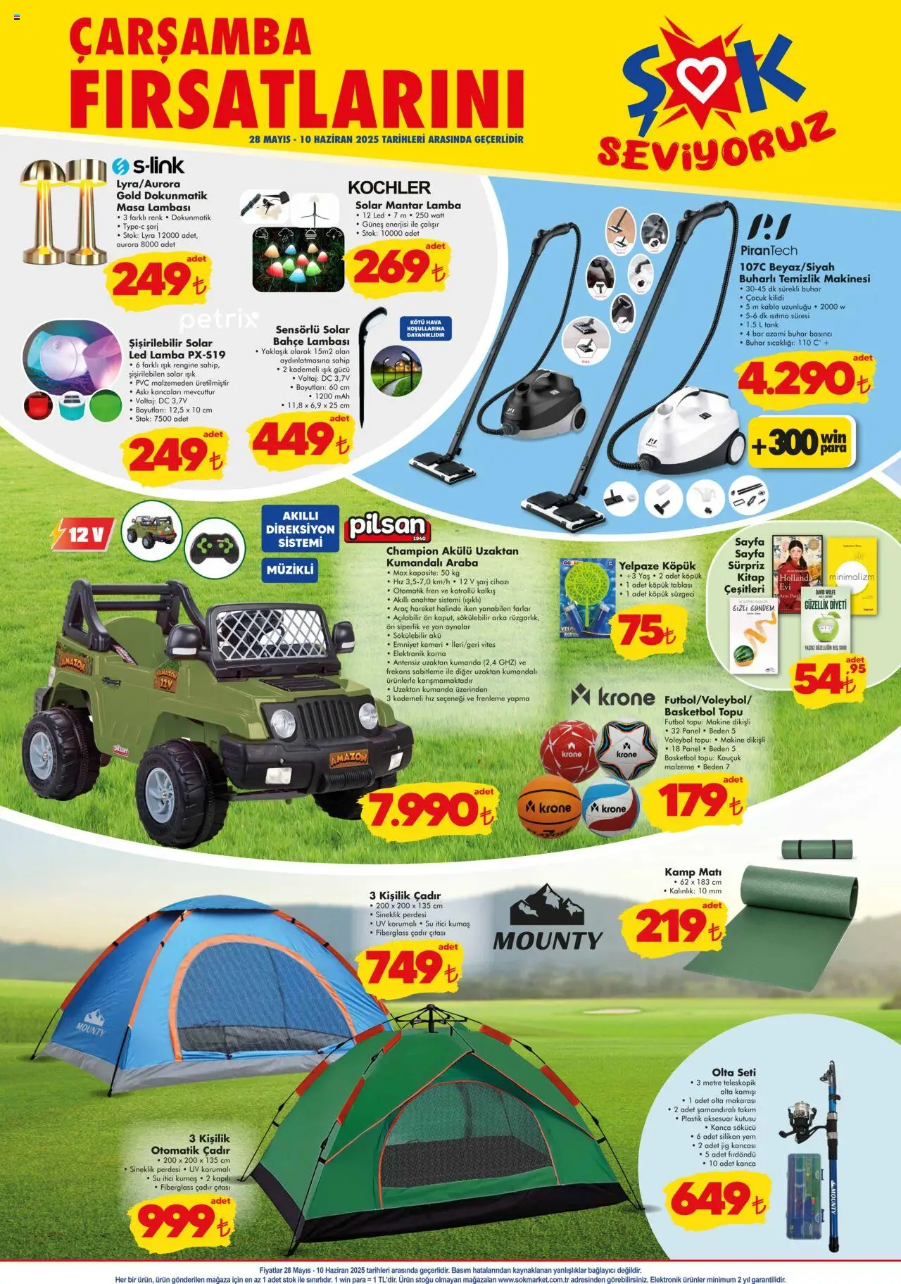Şok Market Katalog - 28.05.2025 tarihinden itibaren geçerlidir | Sayfa: 8 | Ürünler: Led lamba, Askı, Su, Kanca