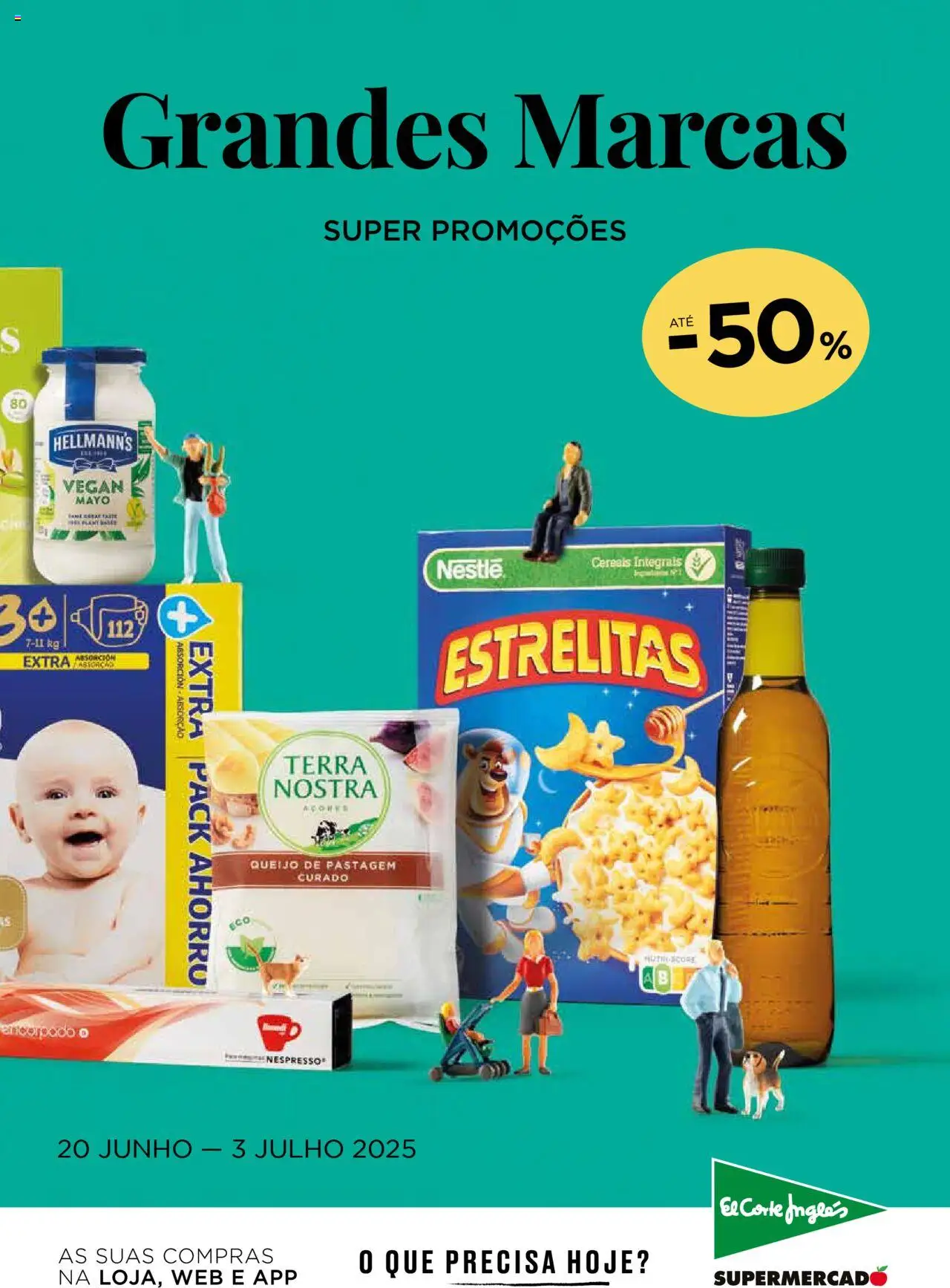 El Corte Ingles folheto │ válido de 20.06.2025 | Página: 1 | Produtos: Queijo, Nestlé, Cereais