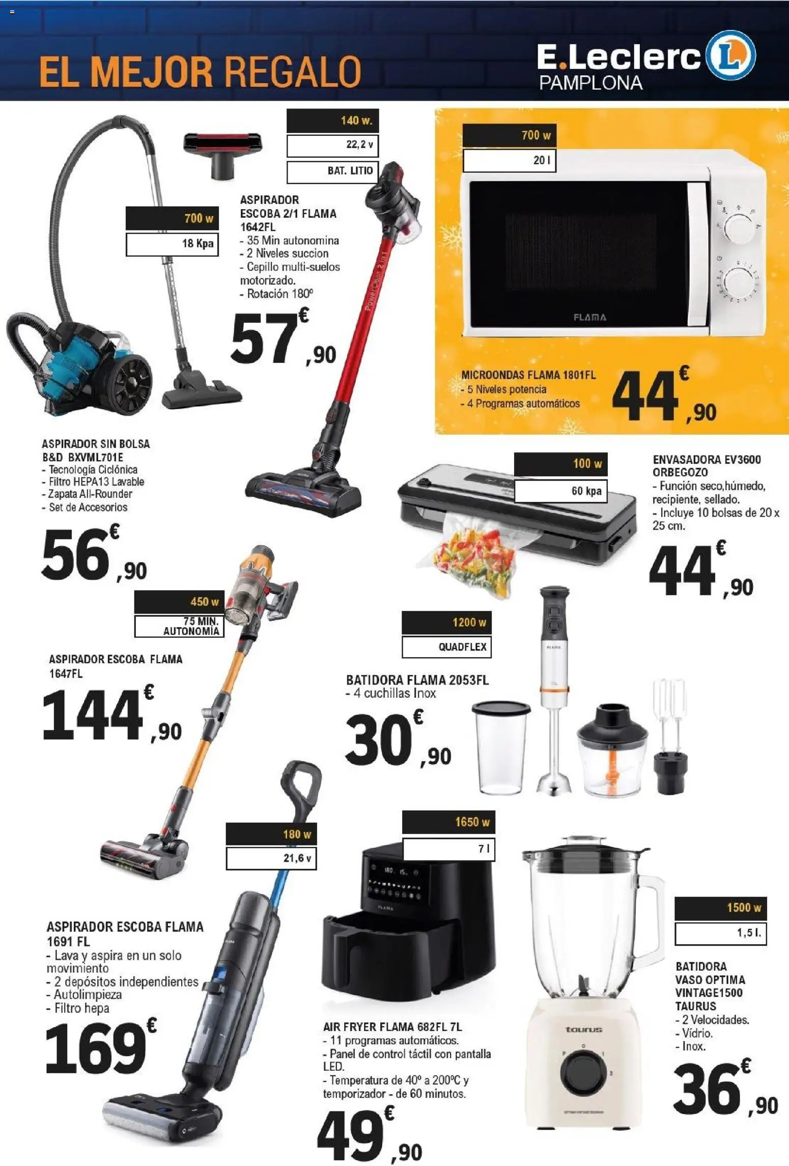 E.Leclerc folleto │ válido desde el 15.12.2025 | Página: 3 | Productos: Cepillo, Alcool, Escoba, Bolsa