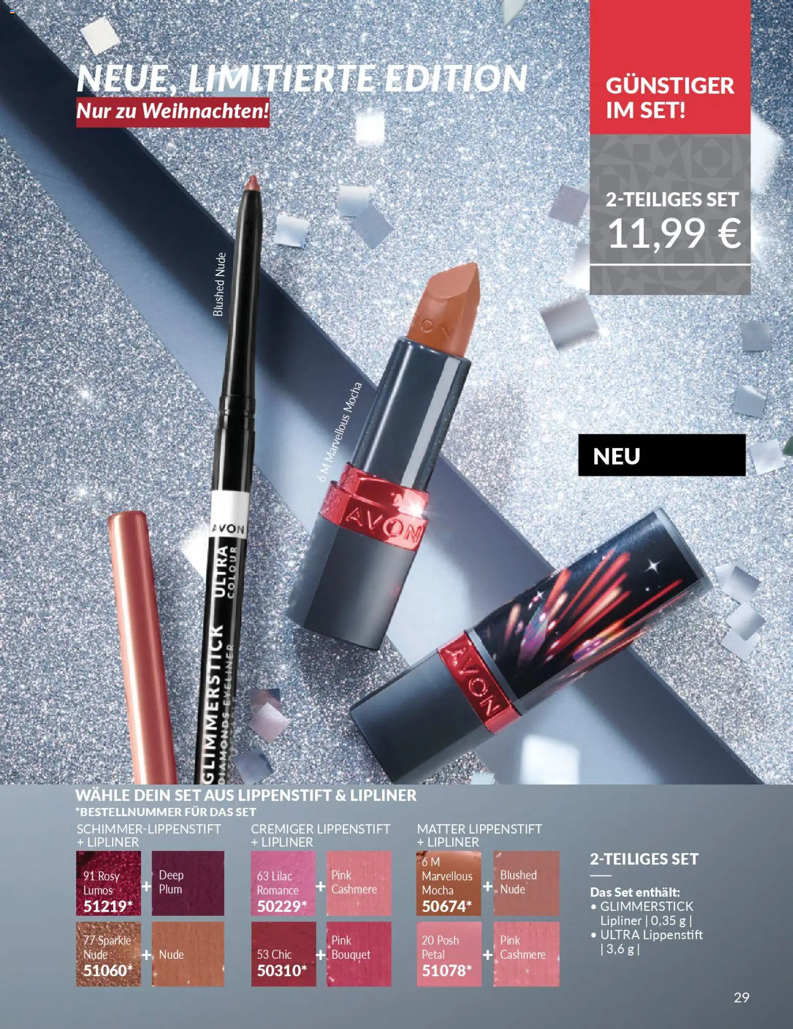 Avon - Black Friday – gültig ab 01.11.2025 | Seite: 31 | Produkte: Eyeliner, Lippenstift, Lipliner