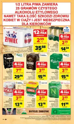 Carrefour Gazetka od 14.07.2025 | Strona: 38 | Produkty: Piwo Guinness, Guinness, Tyskie, Piwo