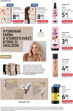 Nové dm drogerie akcie – leták je platný od 01.09.2025 | Strana: 12 | Produkty: Lak na vlasy, Farba na vlasy, Maska, Krém